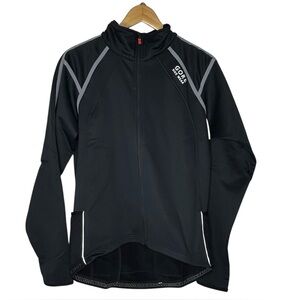 GORE BIKE WEAR Men Sz L Oxygen SO Full Zip Windstopper Soft Shell Cycling Jacket